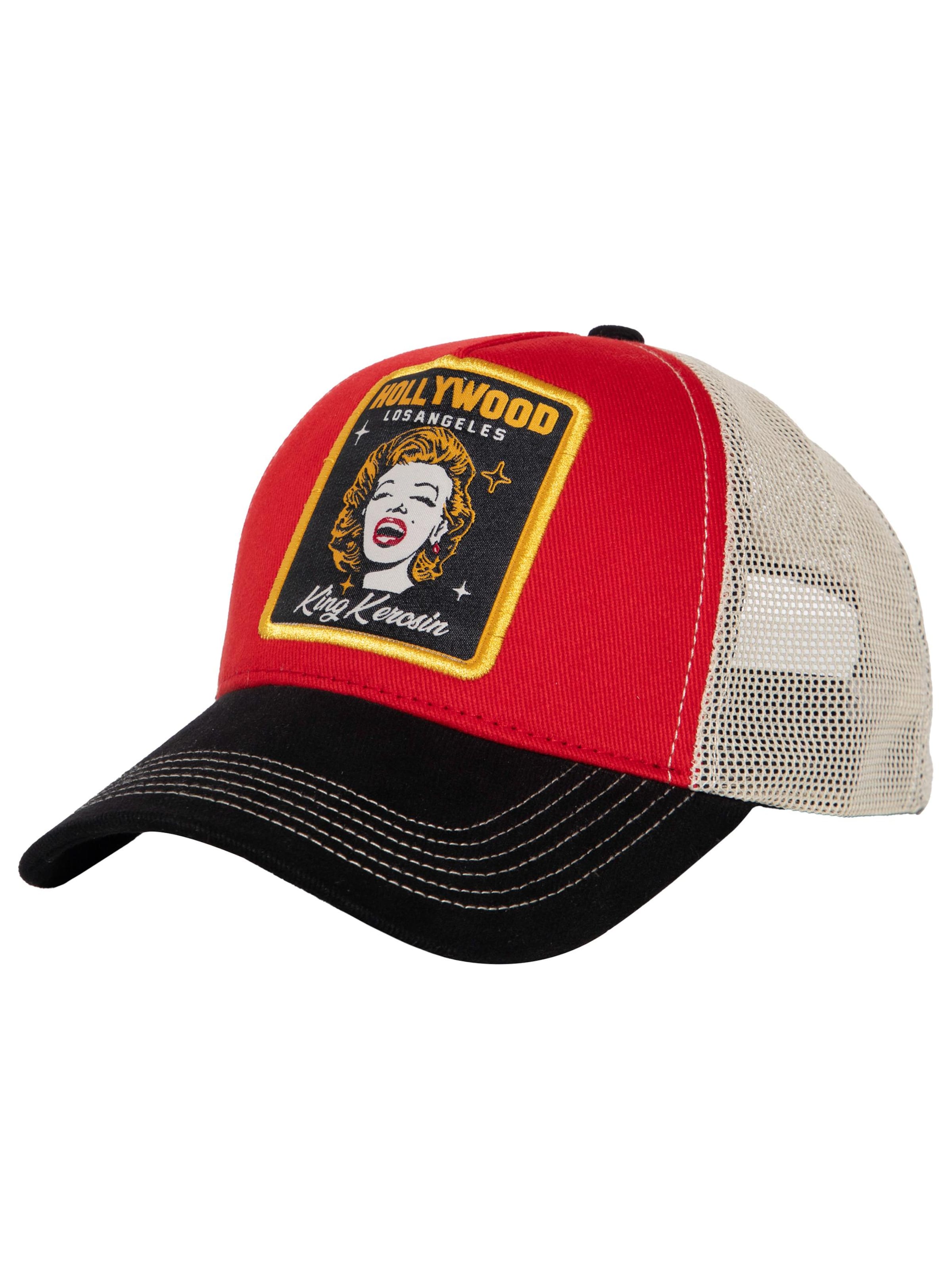 

King Kerosin Кепка 'Hollywood' в красном цвете