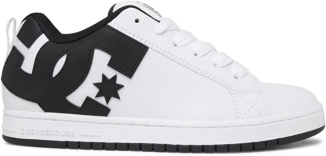 Кроссовки для скейтбординга DC Shoes, цвет White Black Black — фото 2