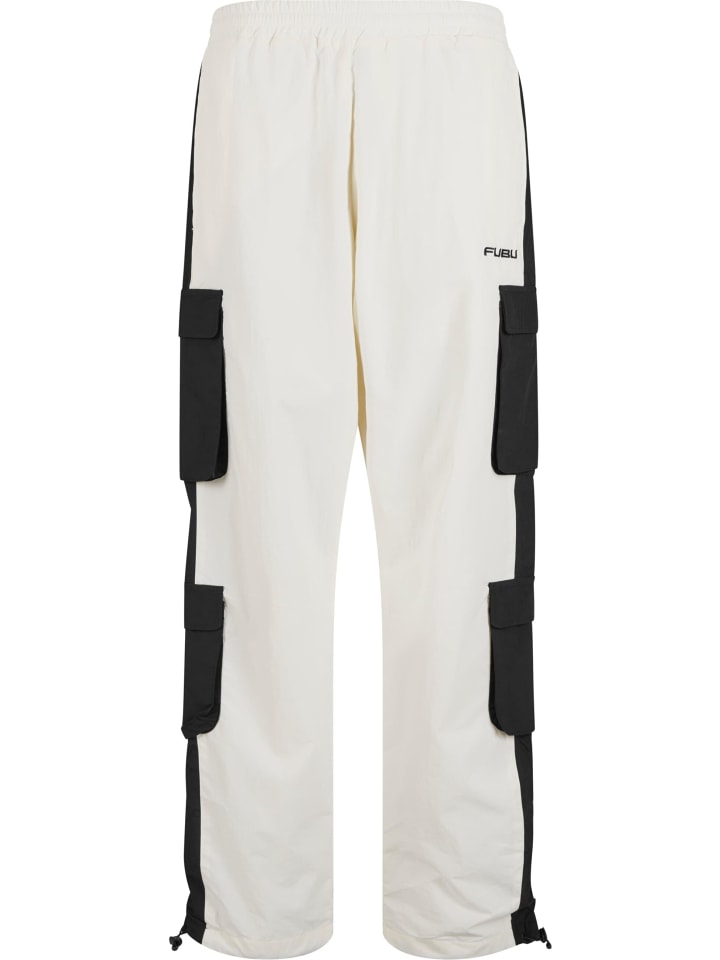 

Брюки для тренировок и бега FUBU Jogginghose, цвет offwhite/black