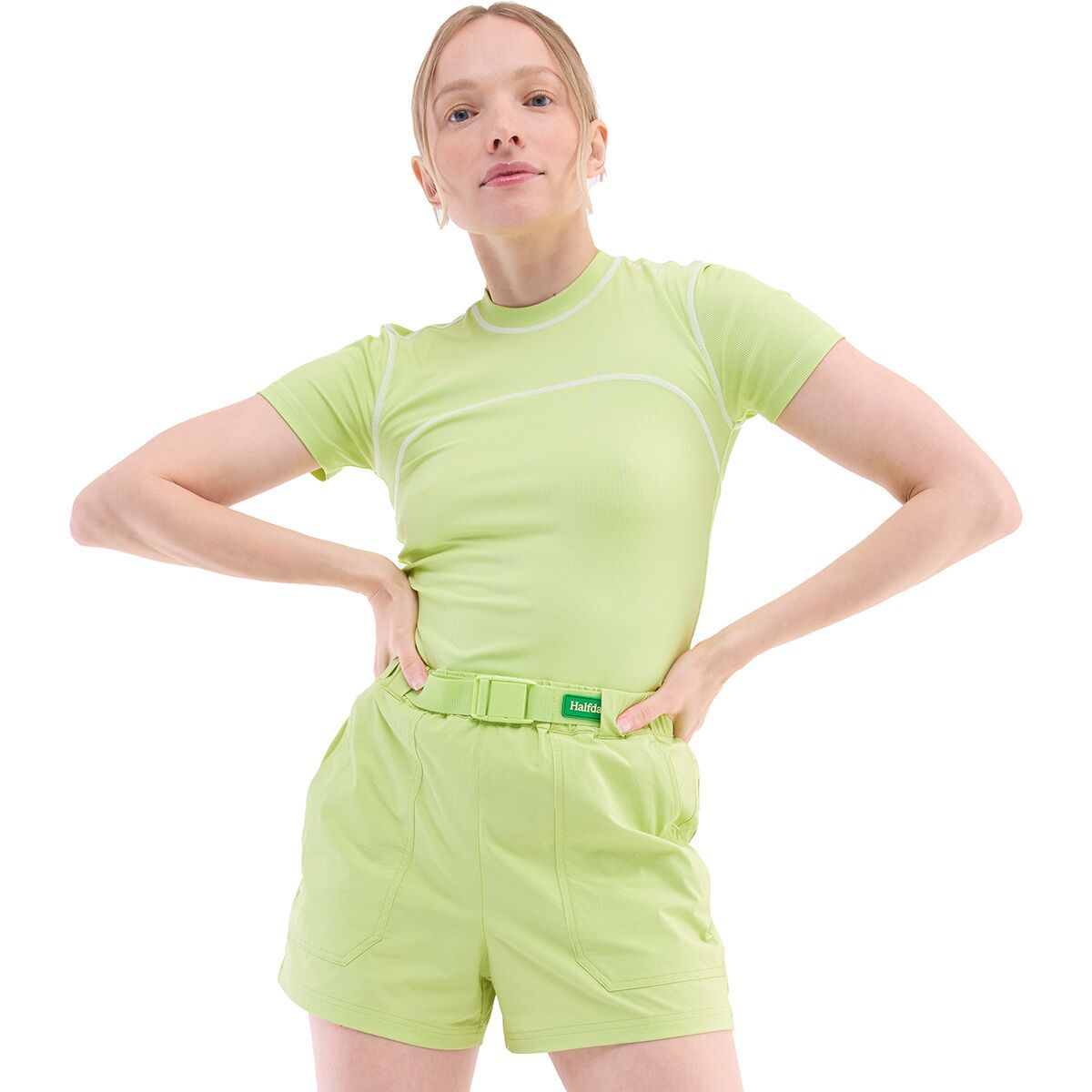 

Футболка Mollie performance Halfdays, цвет pistachio