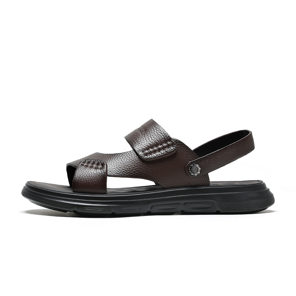 

Пляжные шлепанцы мужские Wolves • Family QUNLANGSHIJIA, коричневый