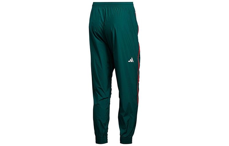 

Трикотажные спортивные штаны мужские зеленые Adidas, зеленый