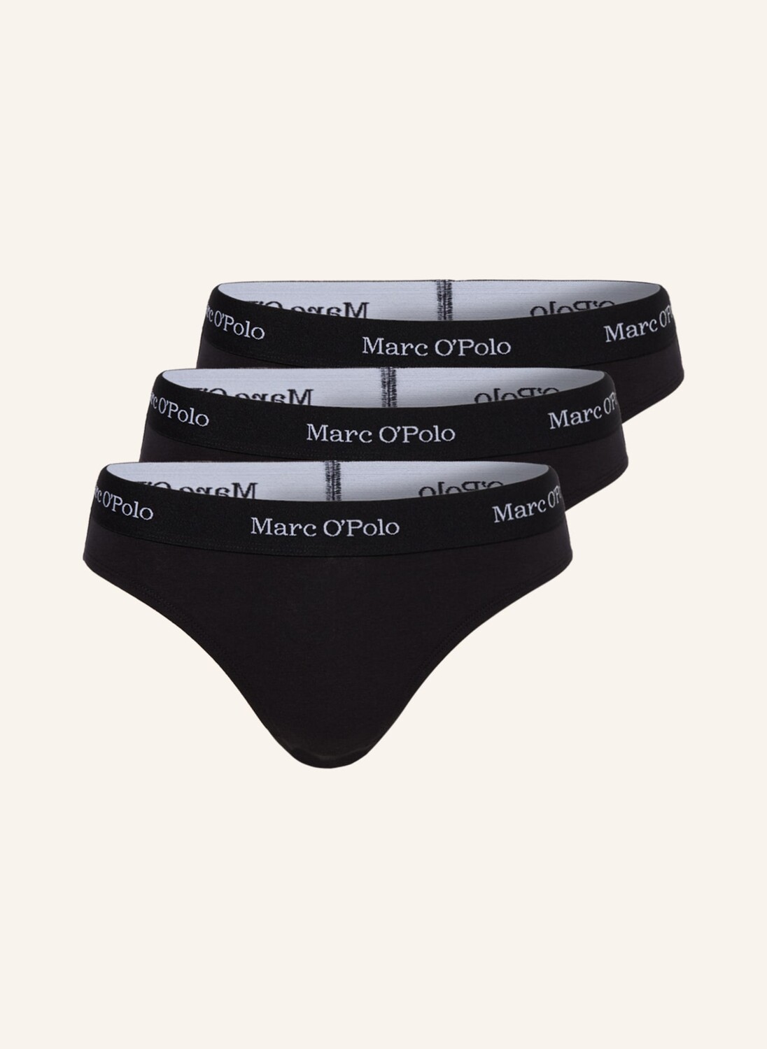 

3 пары трусов Marc O'Polo, черный