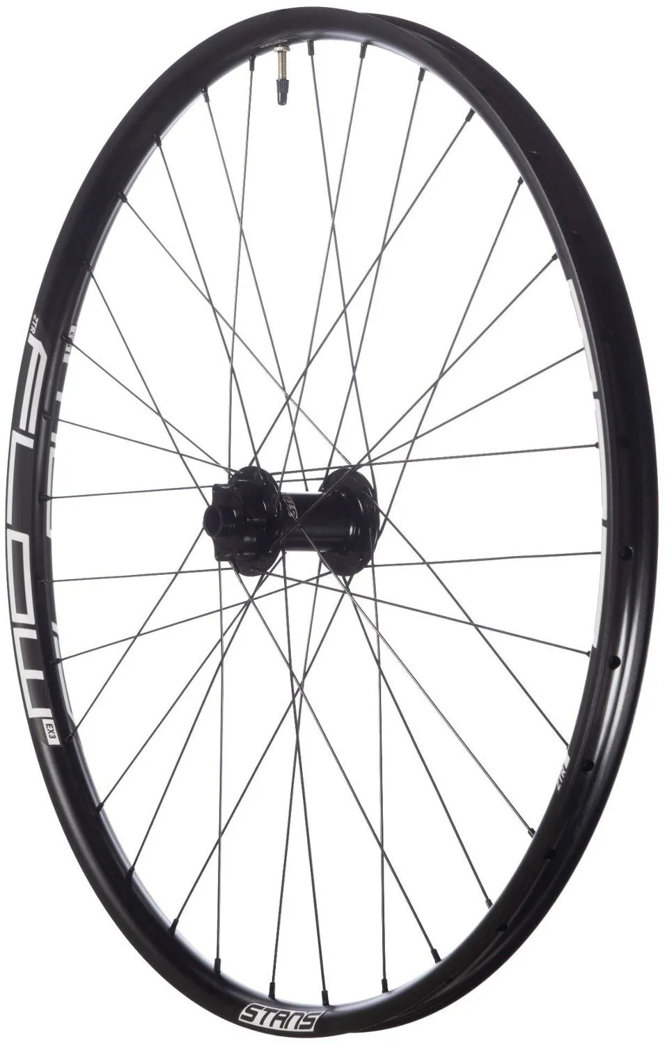 

Переднее колесо Flow EX3 29 дюймов с 6 болтами и втулкой E-sync Stan's NoTubes, Black