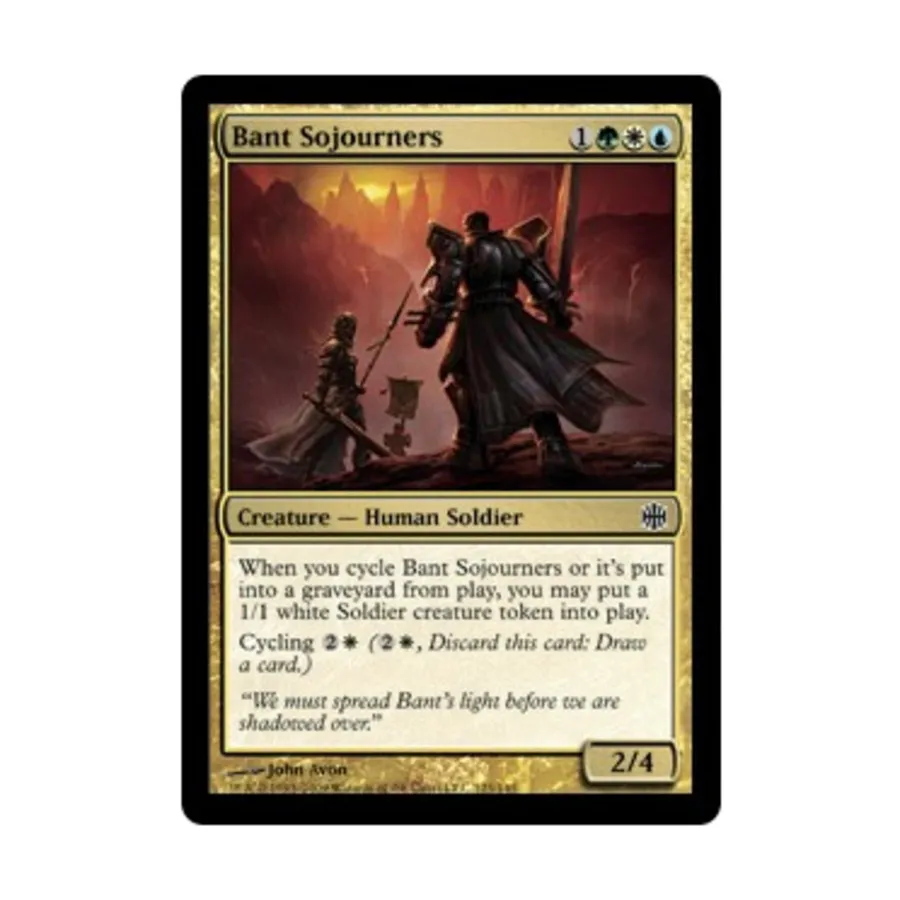

CCG Bant Sojourners (C) (фольга), MTG - Alara Reborn