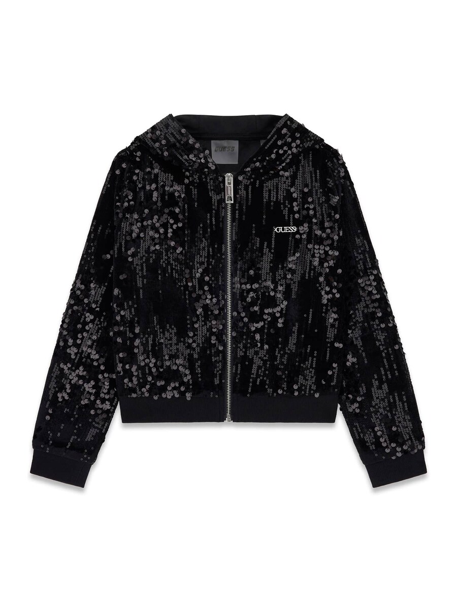 

Худи с капюшоном на молнии GUESS, Black