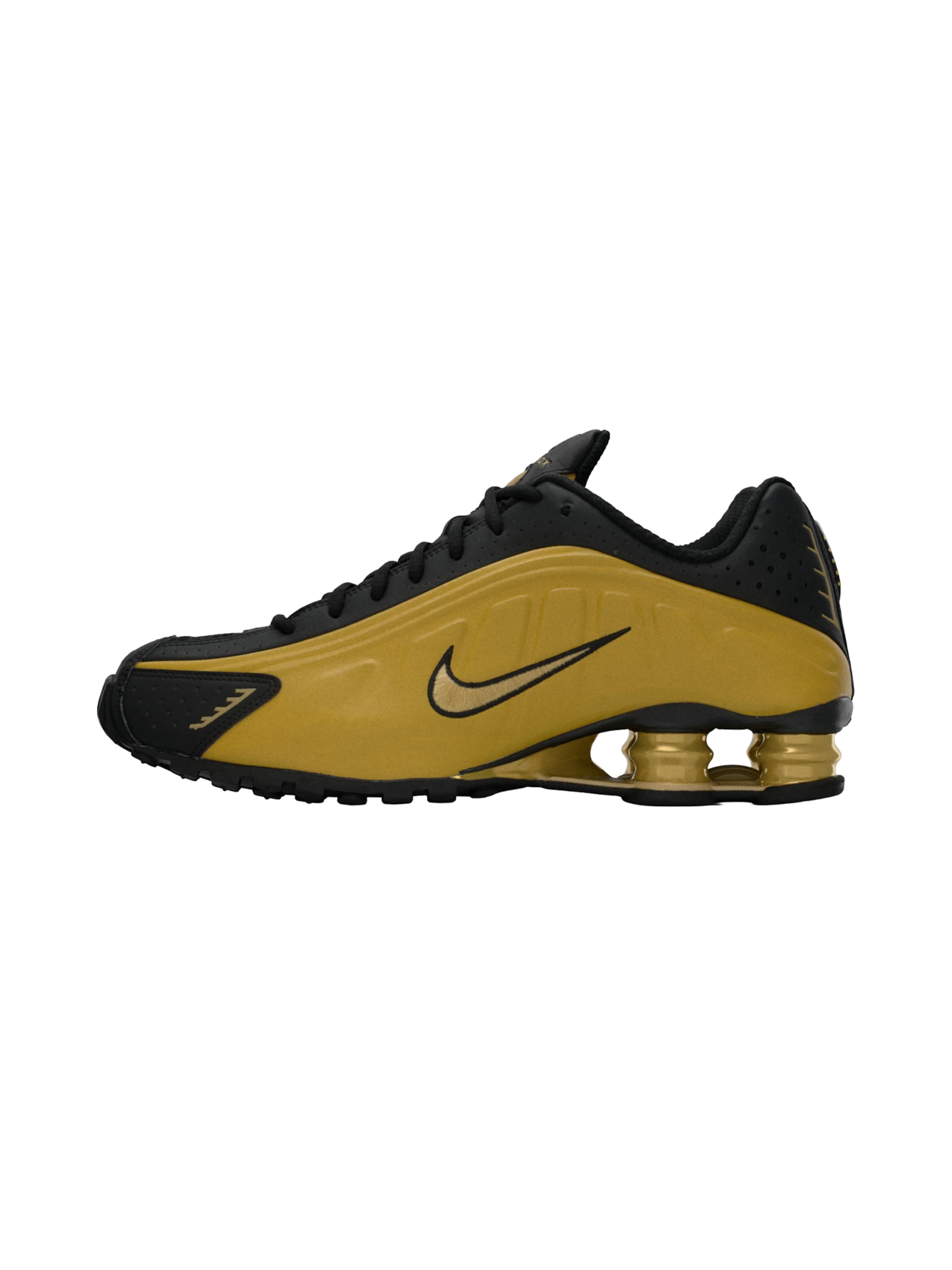 

Nike Sportswear Кроссовки 'SHOX R4' в цвете Gold