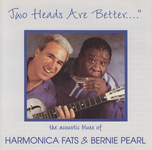 

Аудиокассета Harmonica Fats: Two Heads Are Better the Acoustic Blues of