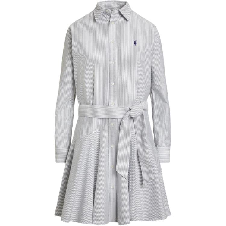 

Polo Ralph Lauren SS25 Платье с длинными рукавами Women's Gray