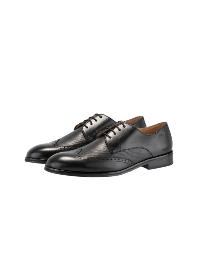 JOOP! Туфли на шнуровке 'Pero 1.0 Kleitos Brogue в черном цвете' — фото 2