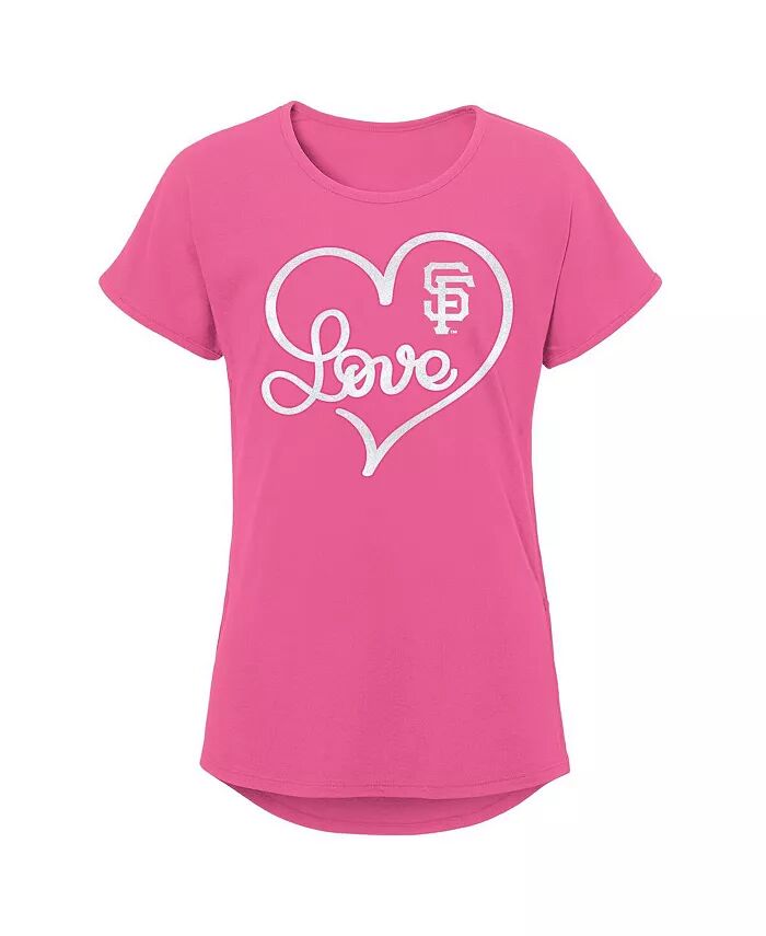 

Футболка Big Girls Pink San Francisco Giants Lovely Outerstuff