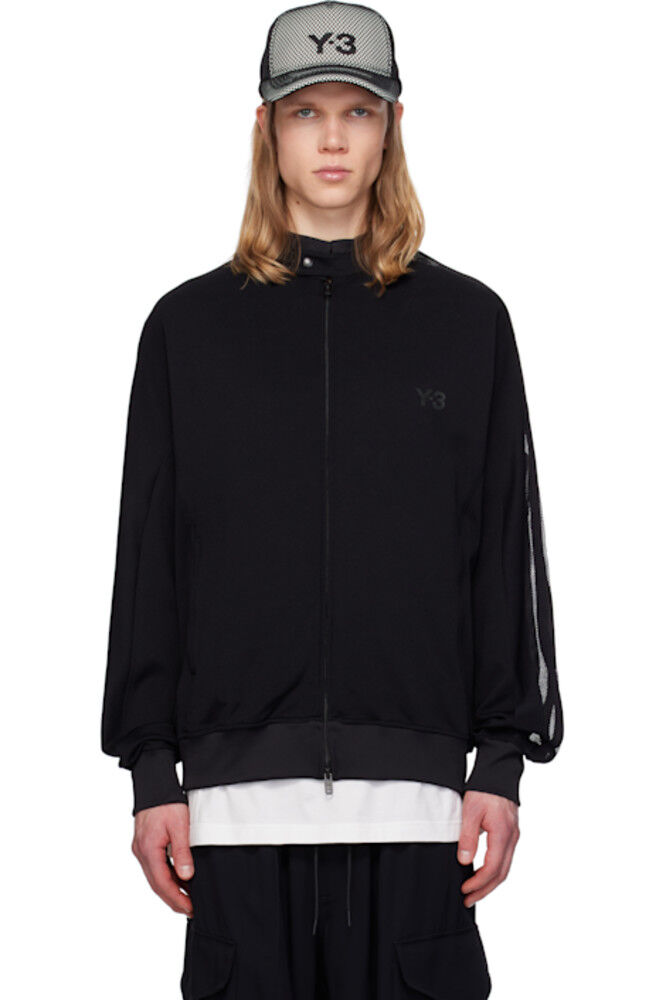 

Черная куртка с тремя полосками Y-3