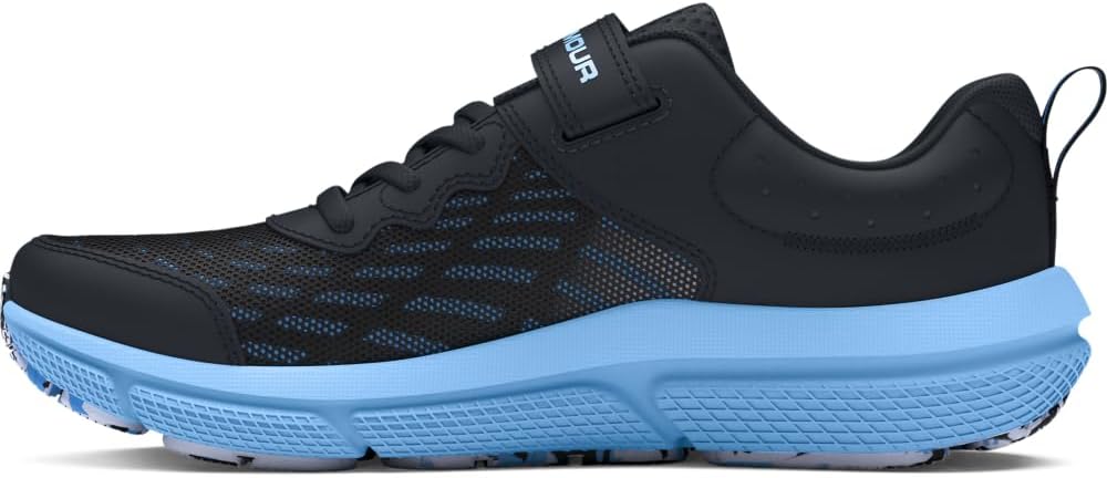 

Детские кроссовки Under Armour Assert 10 с альтернативной застежкой, черный/синий