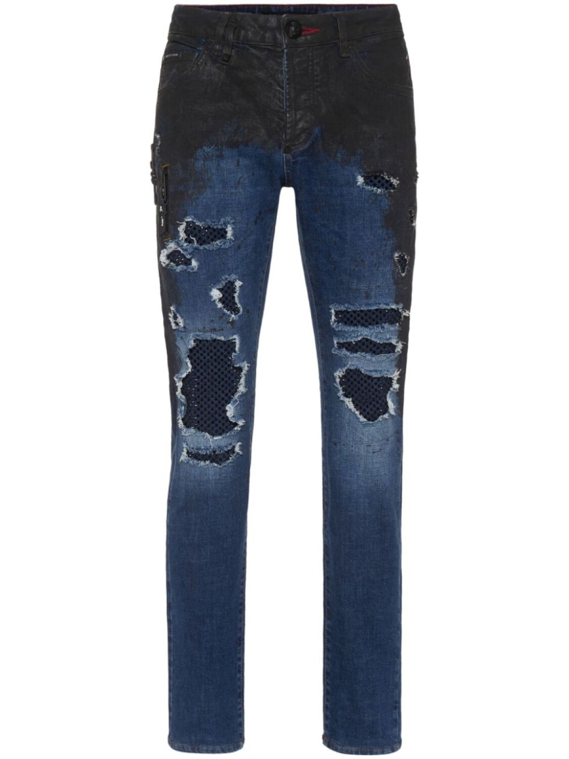 

Philipp Plein джинсы Rock Star, синий