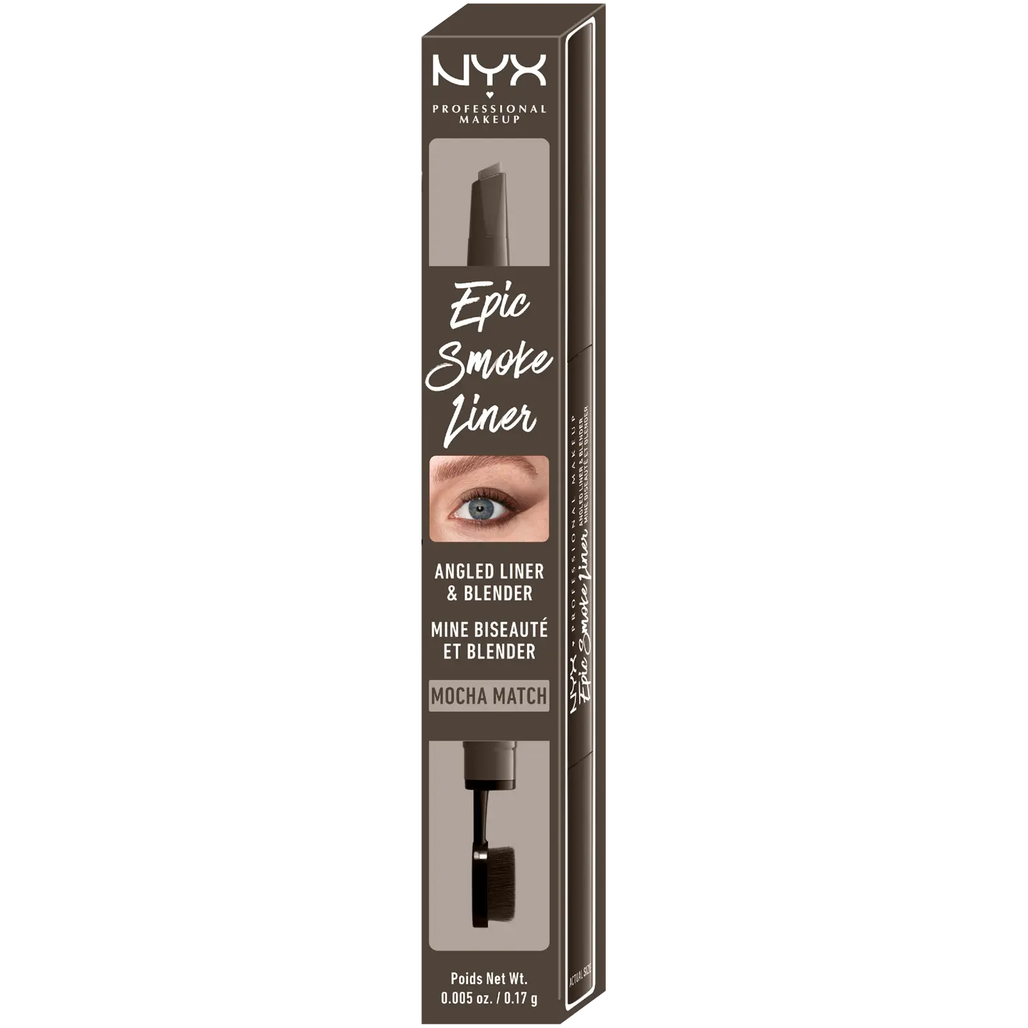 

Подводка для глаз мокко-матча Nyx Professional Makeup Epic Smoke Liner, 0,17 гр