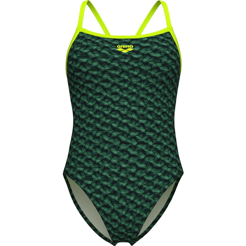 

Монограмма купальник вызов назад Arena, мультиколор