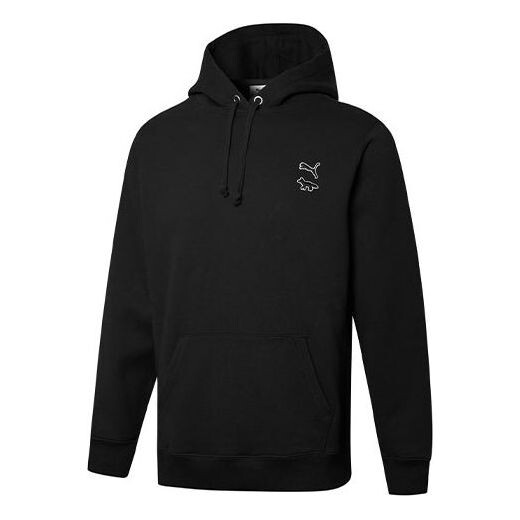 

Толстовка PUMA x Maison Kitsune Unisex Printing Black, черный
