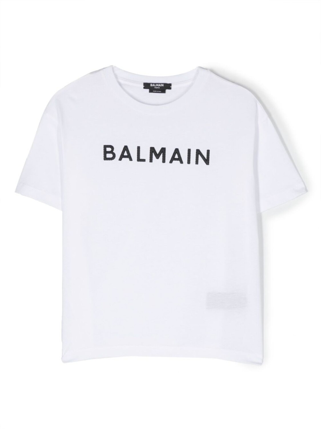 

Balmain Kids футболка с логотипом, белый