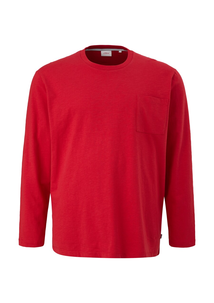 

Лонгслив s.Oliver Shirt, красный