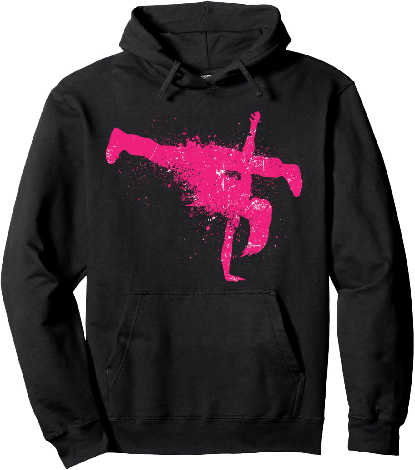

Ретро-худи для брейк-данса Breakdance Girls Floor Mat Breakdancer Clothes, черный