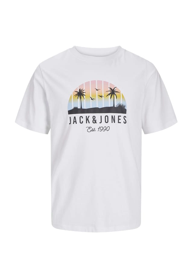 

Футболка хлопковая детская Originals By Jack & Jones, белый