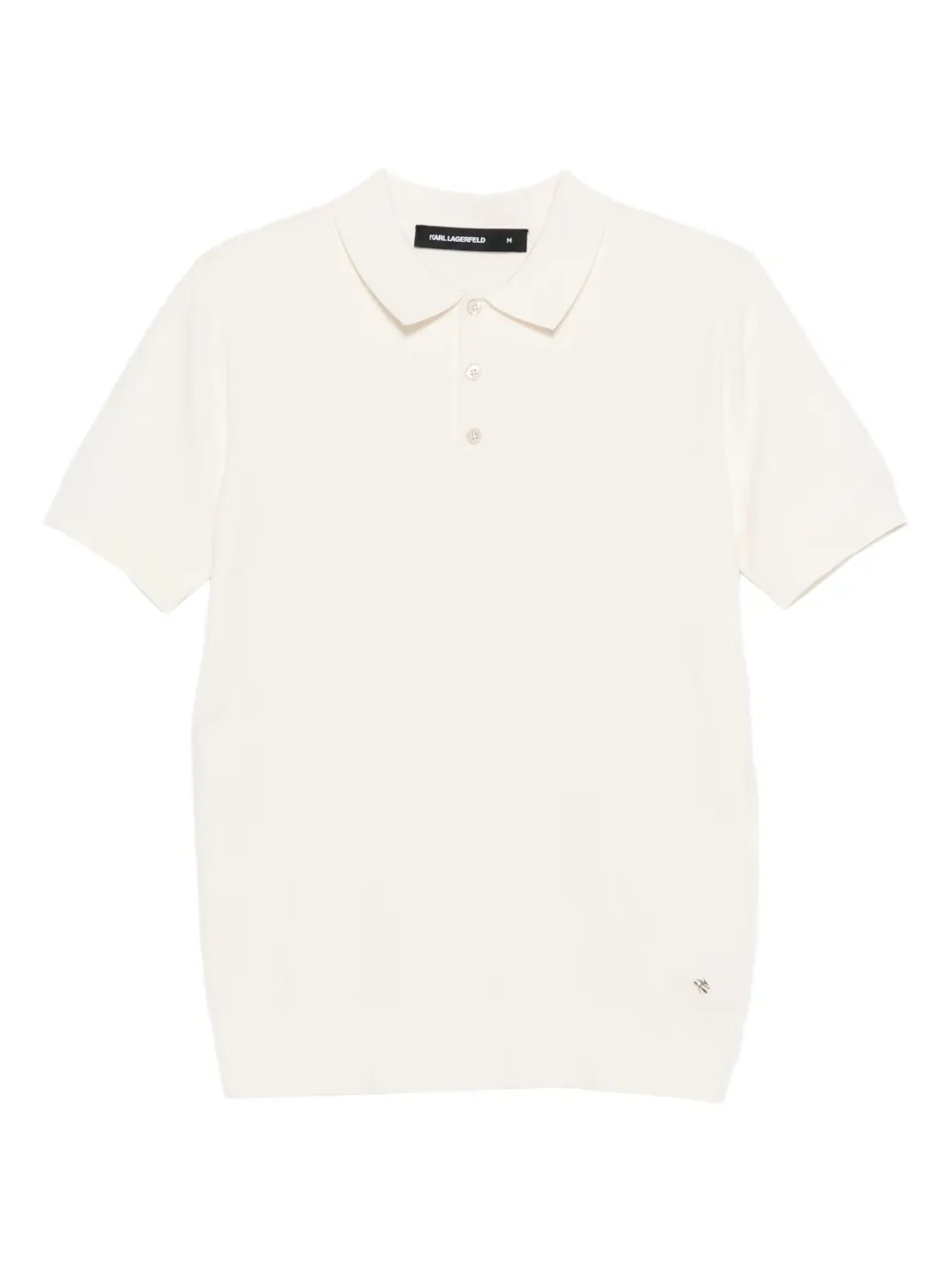 

Рубашка поло с короткими рукавами KARL LAGERFELD, нейтральный