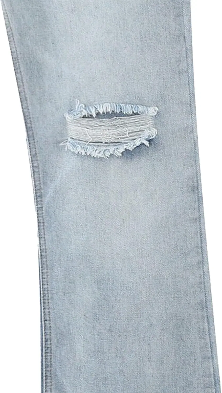 Джинсы клеш Fit Comfort Retro, Light Blue 2 — фото 4