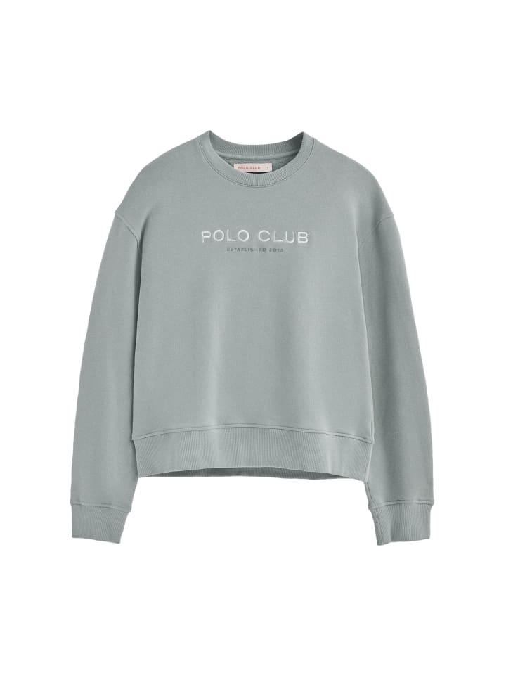 

Толстовка серо-синего цвета Polo Club