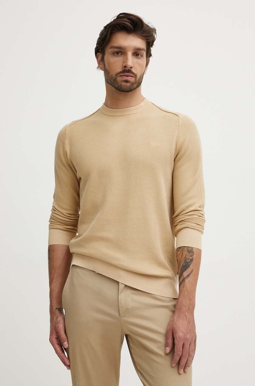 

Pepe Jeans CRAIG хлопковый свитер, бежевый