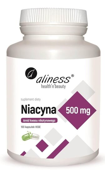 

MedicaLine, Ниацин никотинамид 500 мг, 100 капсул