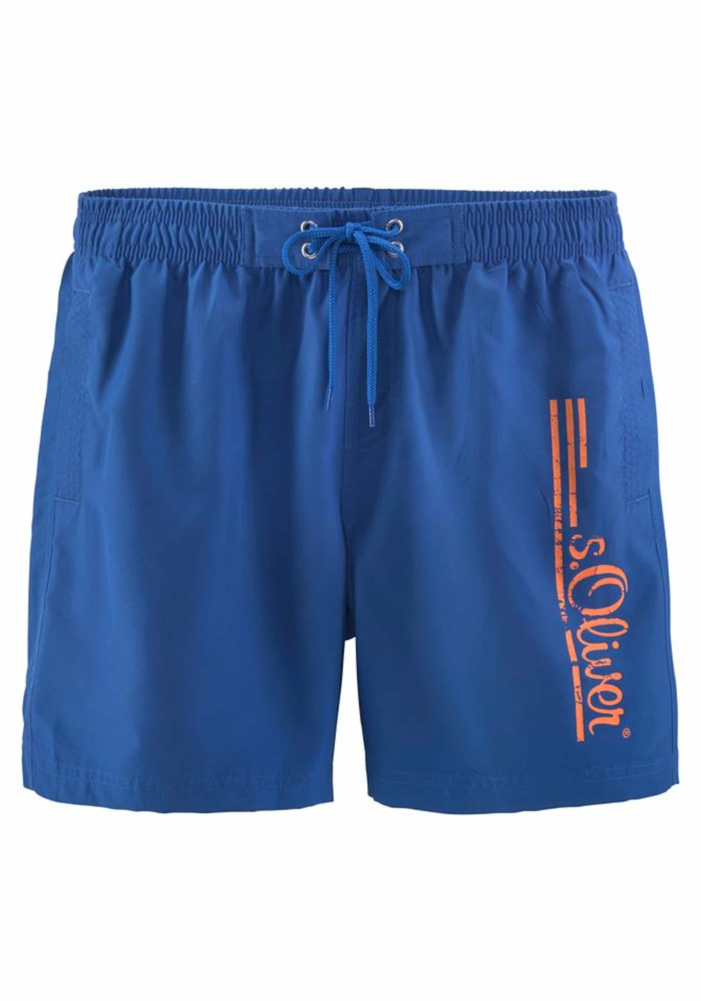 

s.Oliver Шорты Board Shorts в цвете Royal Blue, Синий, s.Oliver Шорты Board Shorts в цвете Royal Blue