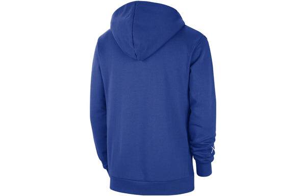 Толстовка Nike X Kaws X Brooklyn Nets City Edition Hoodie 'Blue', синий — фото 2