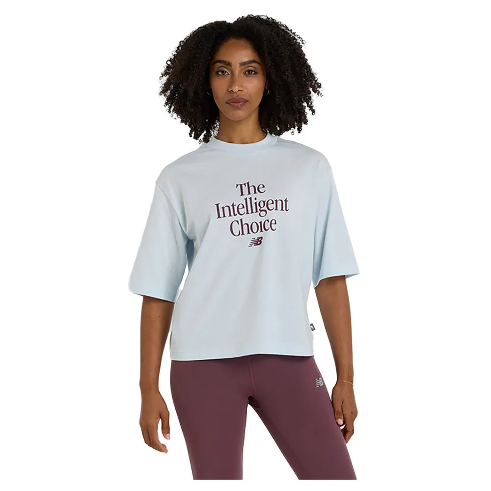 

Футболка с коротким рукавом New Balance Intelligent Choice T-Shirt, синий