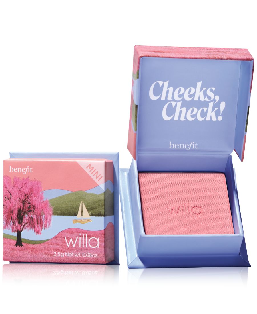 

Мини-румяна WANDERful World Silky-Soft Powder Blush Benefit Cosmetics,