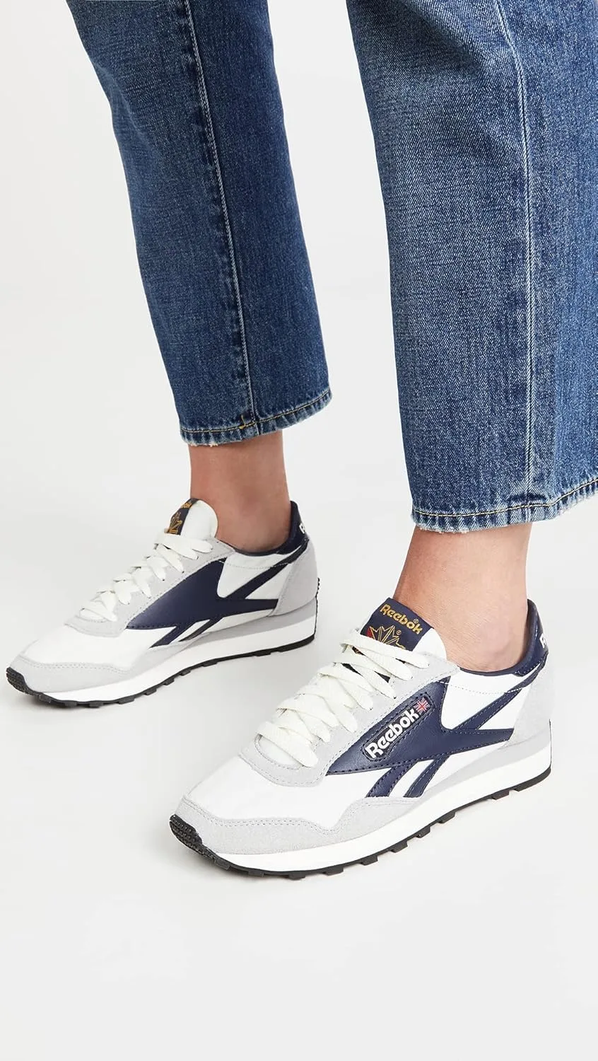 Кроссовки Reebok Aztec II для взрослых унисекс, серый/темно-синий — фото 2