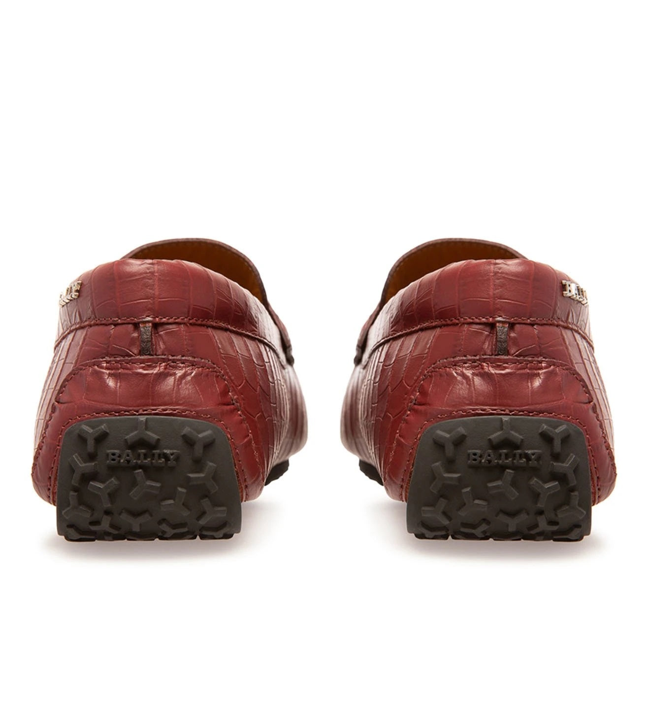 Bally Palan 6300826 Мужские туфли Heritage Red Calf из тисненой кожи — фото 4