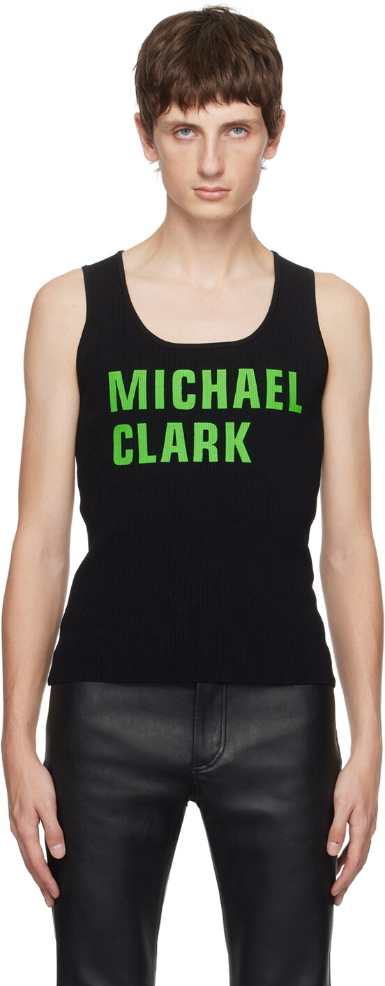 

Черная майка Michael Clark Edition JW Anderson