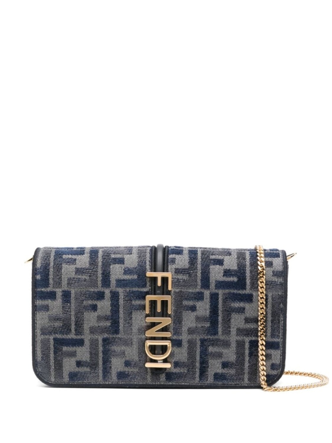 

Сумка через плечо FENDI Fendigraphy, синий