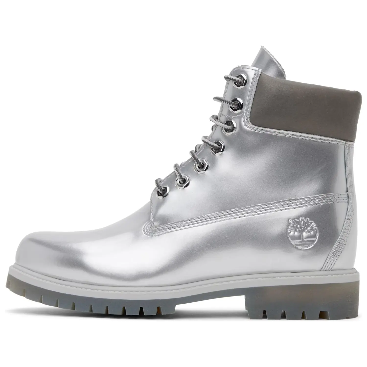 

Ботинки Timberland Veneda Carter средней высоты на шнуровке, серебряный, Серебристый, Ботинки Timberland Veneda Carter средней высоты на шнуровке, серебряный