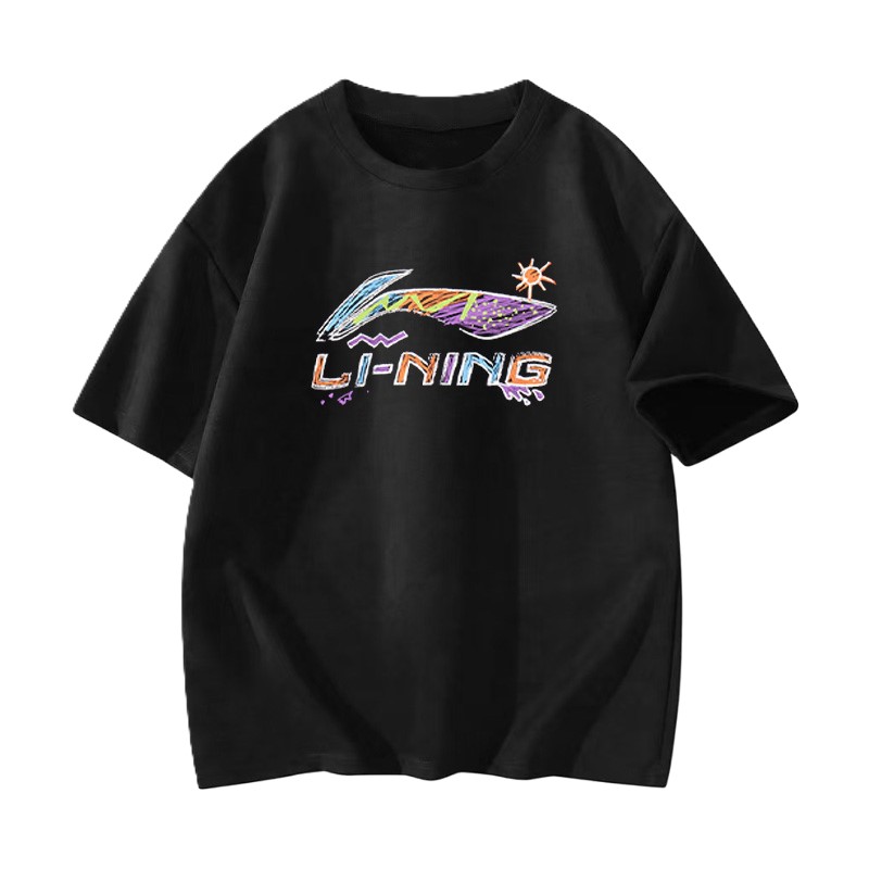 

Футболка с коротким рукавом унисекс LINING, черный