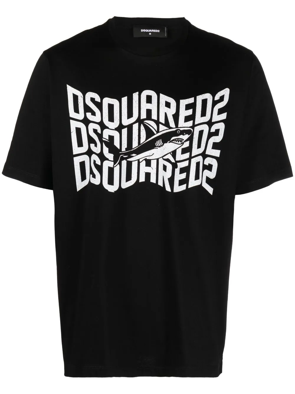 

Футболка с логотипом DSQUARED2, черный