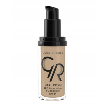 Total Cover 2-в-1 тональная основа и консилер N06 Taupe 30 мл Golden Rose — фото 2
