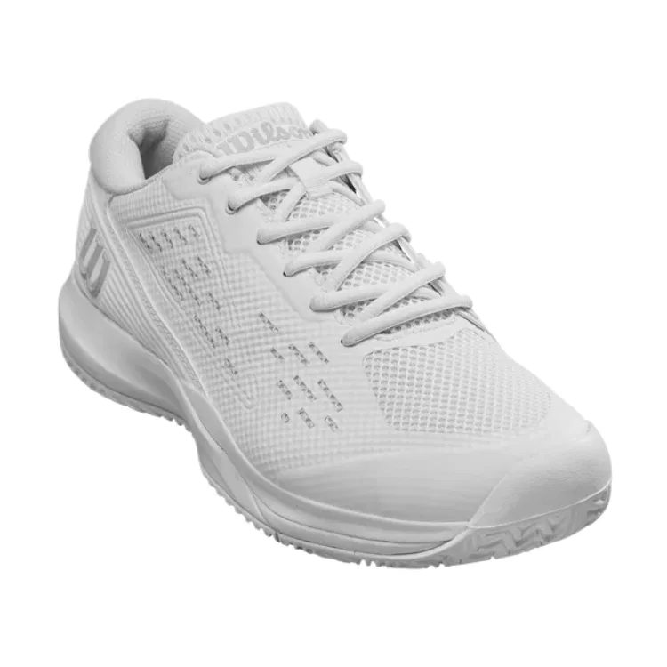 Кроссовки для тенниса Wilson Rush Pro Ace Mesh Low Top белые — фото 4