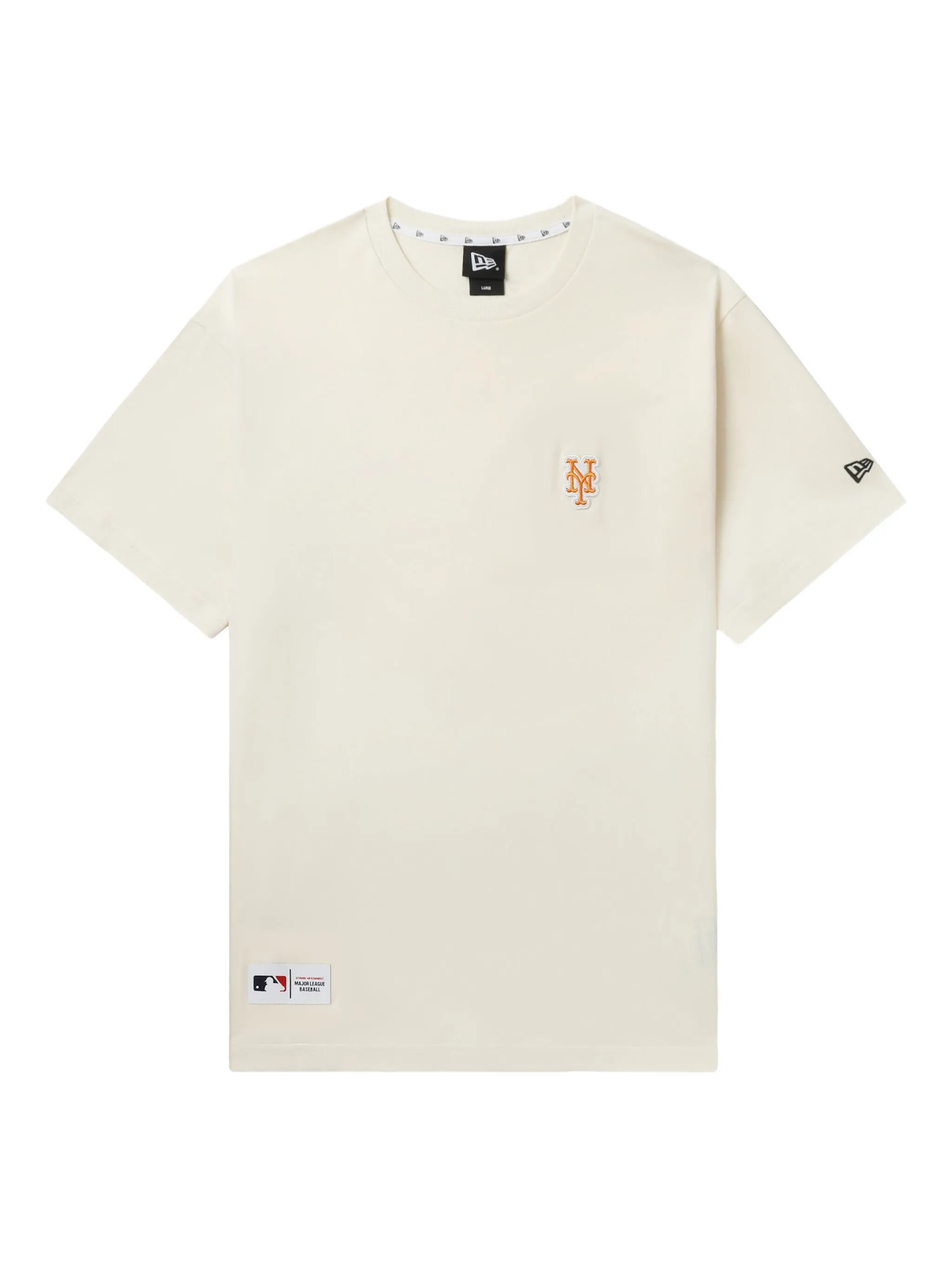 

Футболка с нашивкой-логотипом New Era Cap, белый