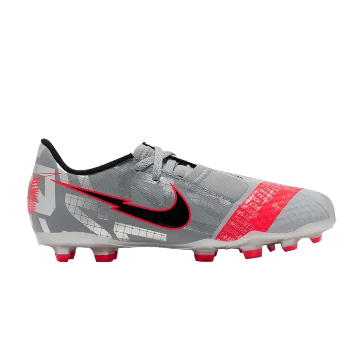 

Бутсы Nike Phantom Venom Academy FG GS 'Metallic Grey Crimson', серый