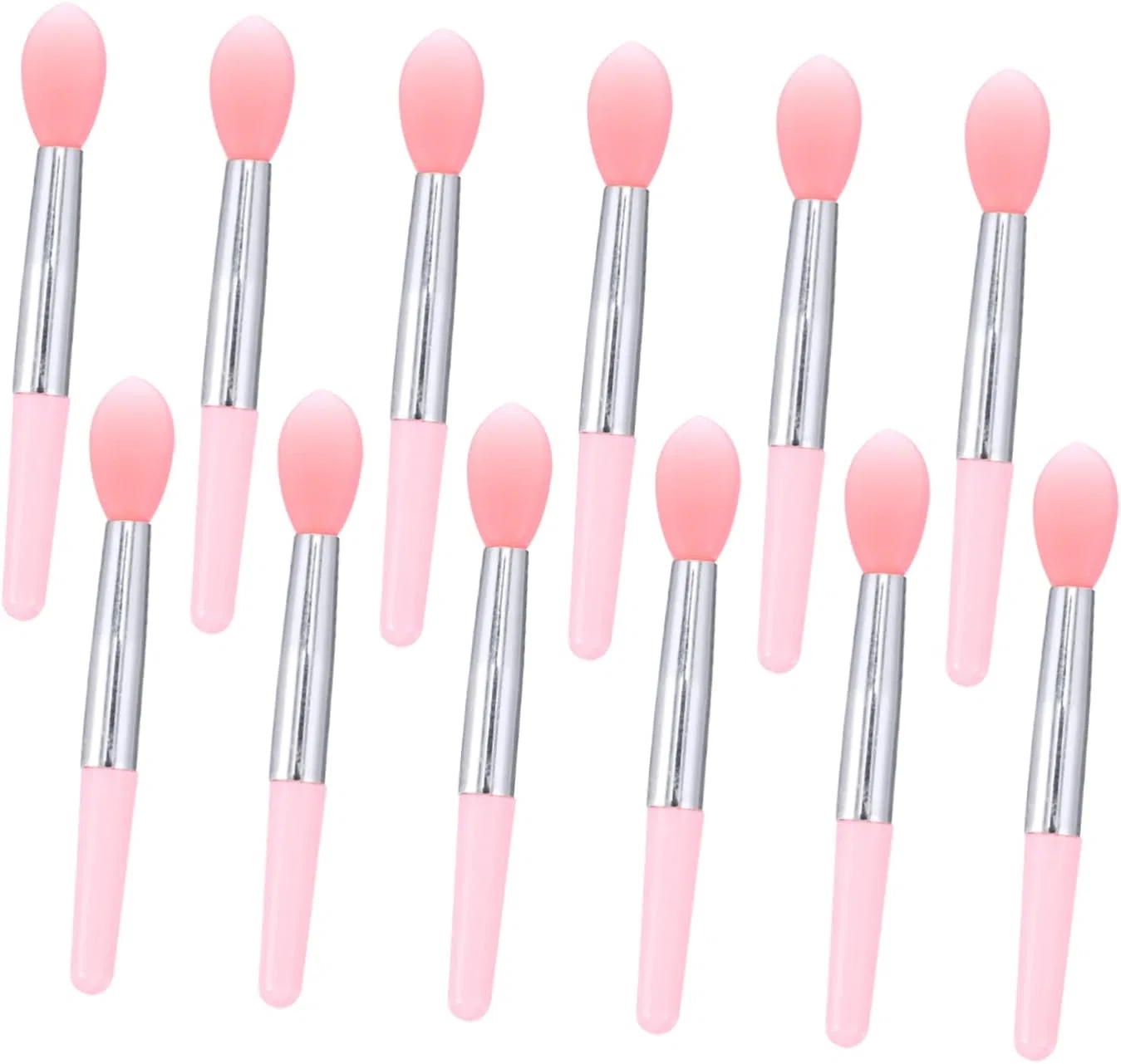 Набор силиконовых кистей для губ 12 шт Beatifufu 5x1 см