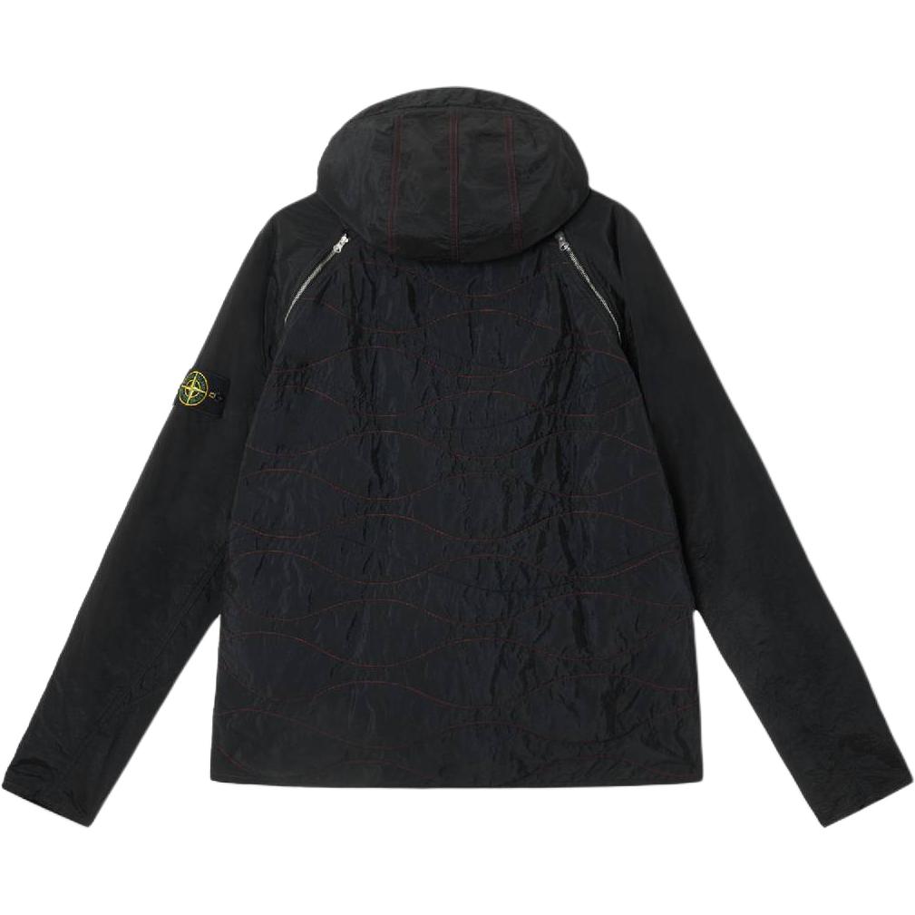 STONE ISLAND Куртка ограниченной коллекции Год Змеи унисекс черная, Black — фото 4