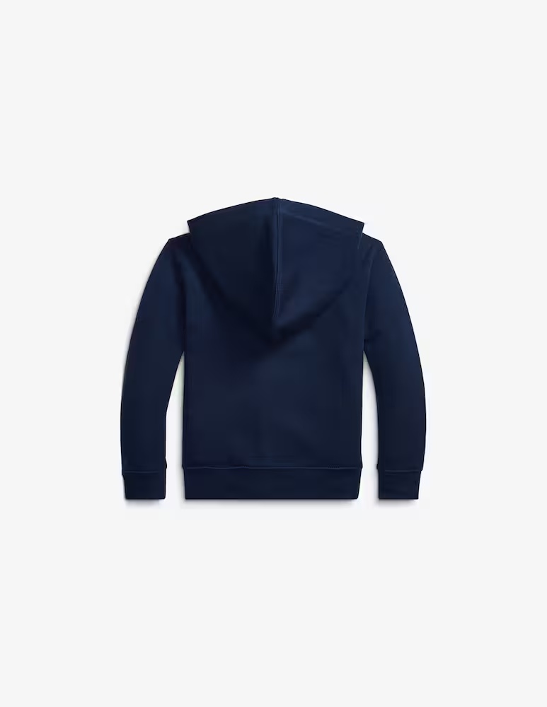 Хлопковая толстовка с капюшоном Polo Ralph Lauren, синий — фото 2