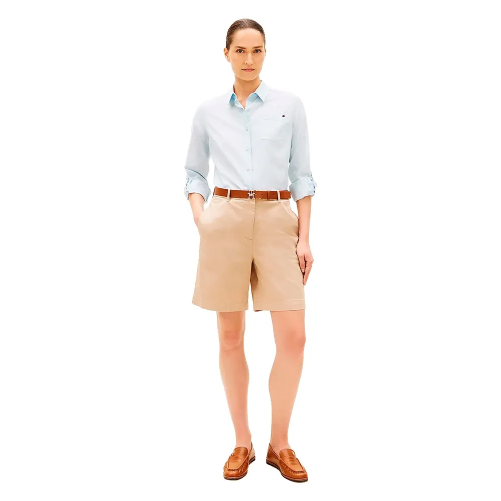 Шорты-чиносы Tommy Hilfiger WW0WW49648, бежевый — фото 4