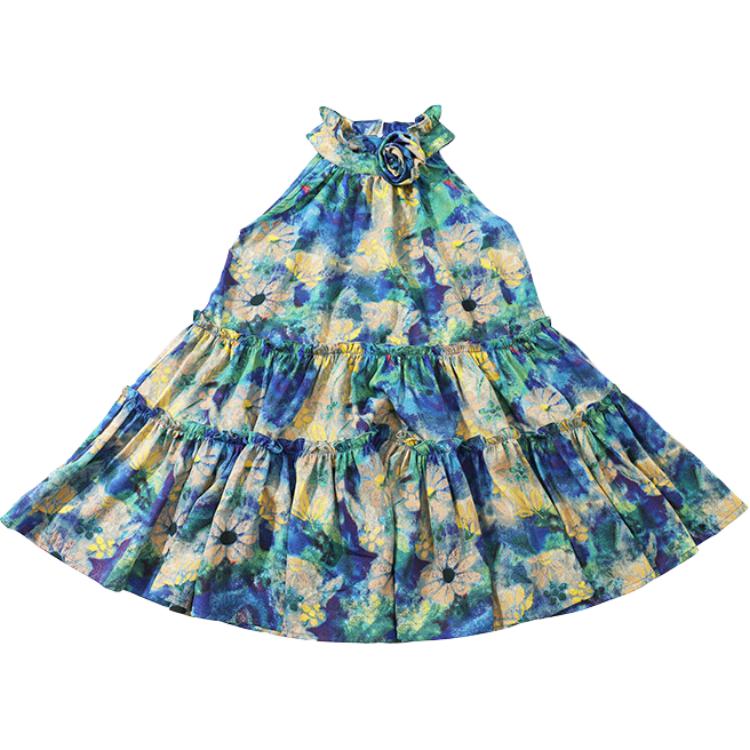 

Платье для дошкольниц с круглым вырезом, тонкое, короткое PROTECTCAMEL, image color